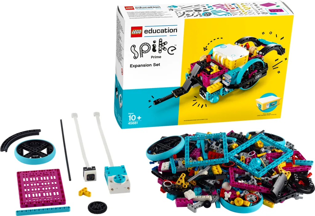 Set d'Extension LEGO SPIKE Prime pour Compétition Robotique et Projets