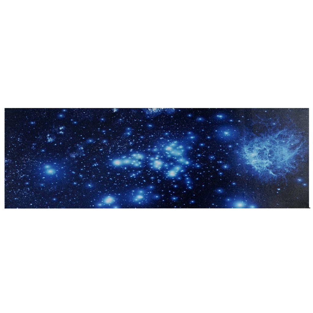 LED-Bild, Leinwandbild Wandbild Leuchtbild, Timer MVG- 120x40cm Sternenhimmel