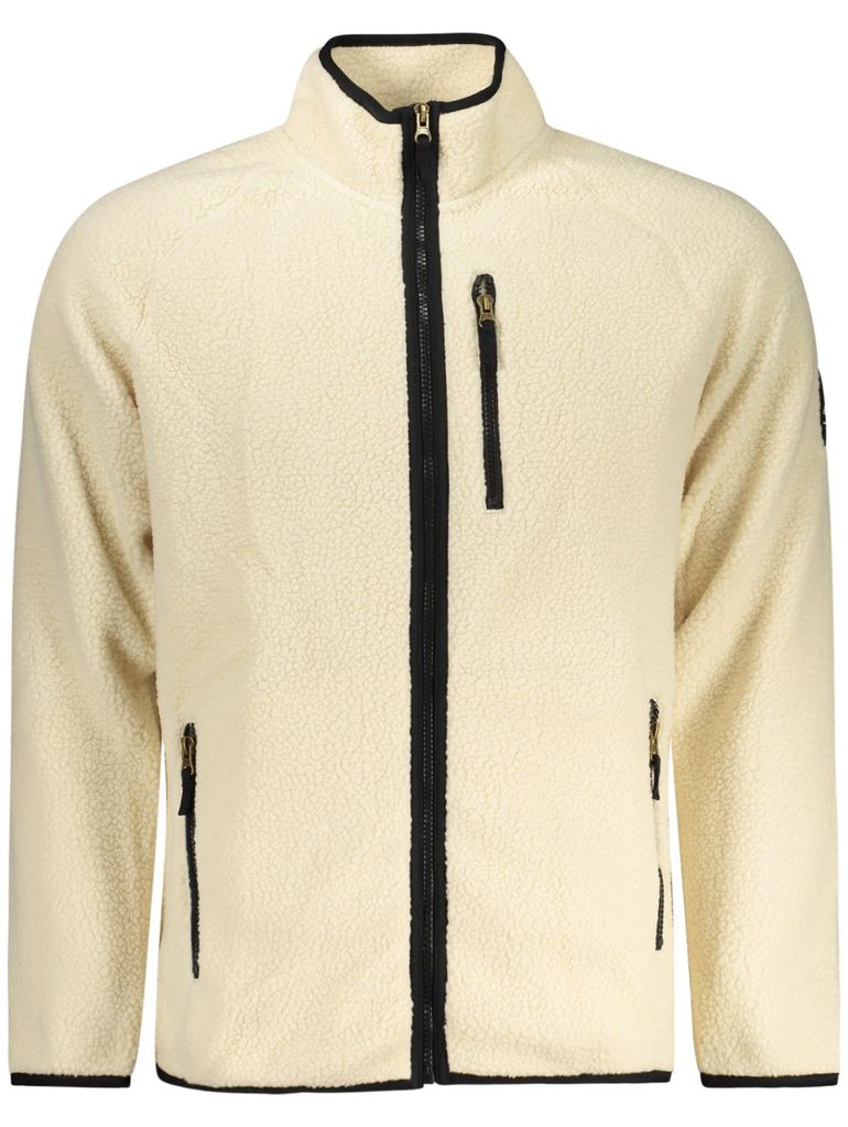 Herren Kapuzenjacke mit Schaf-Fell-Effekt und praktischen Taschen