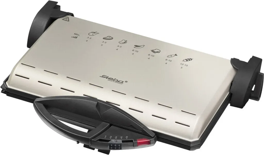 Gril de contact Steba PG4.4 - Appareil de cuisson polyvalent 2000W