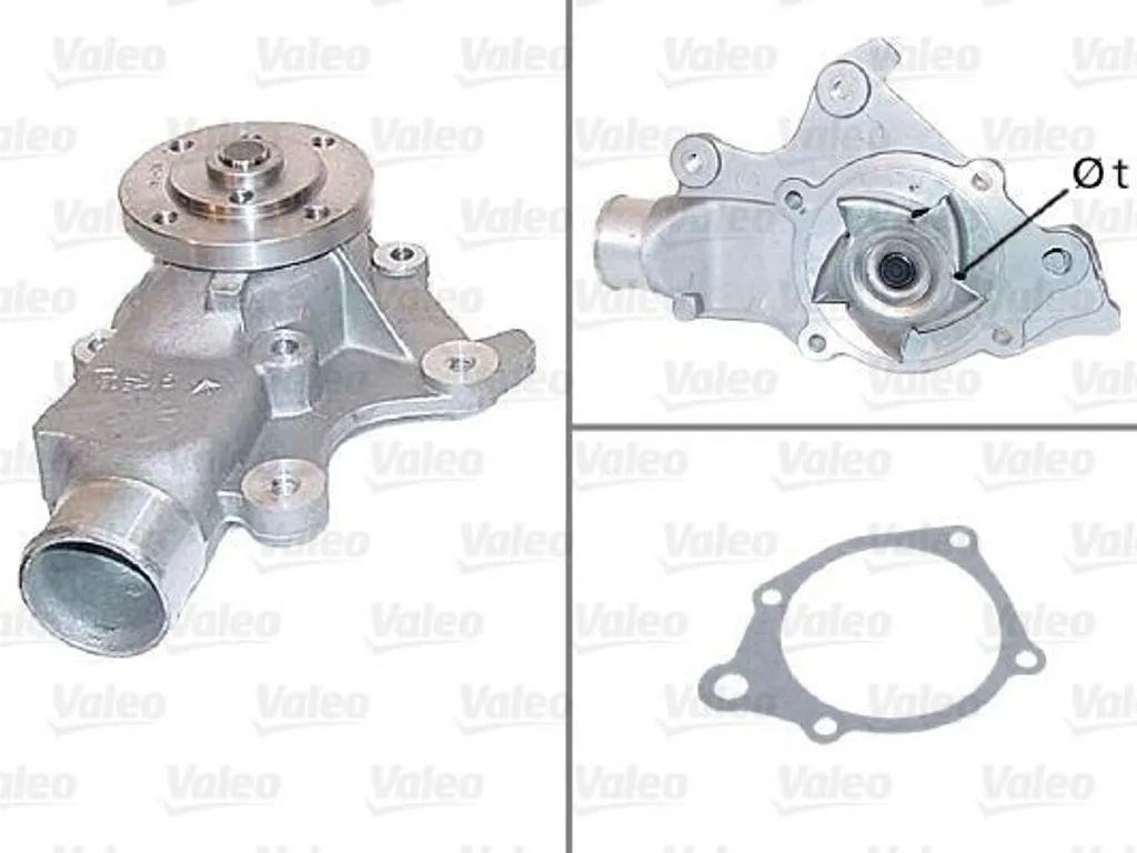Stop fuite et surchauffe : Pompe à eau Valeo pour Jeep Wrangler et Cherokee