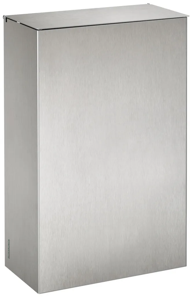 Poubelle Murale Gain de Place 10L Rossignol AXOS en Acier Brossé