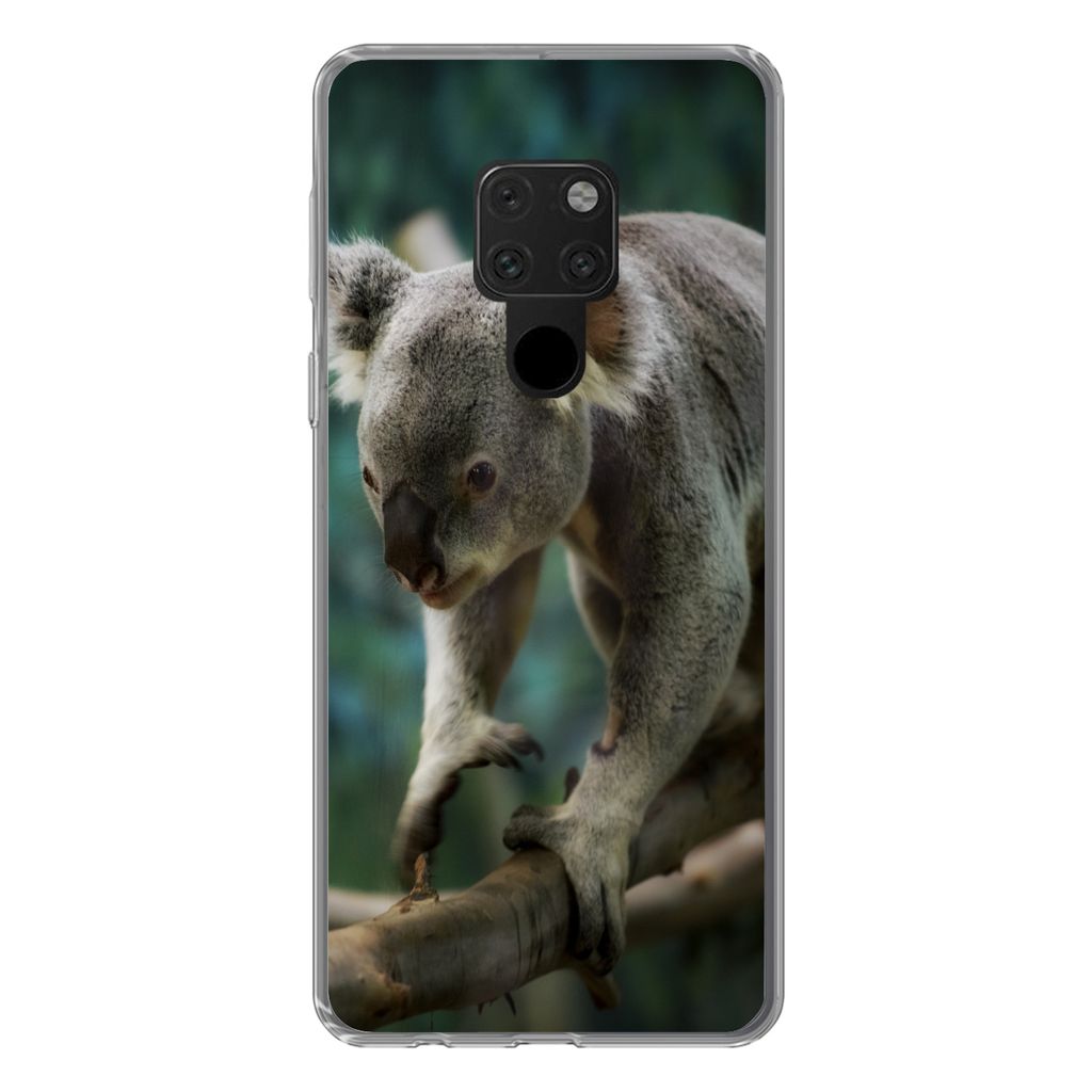 MuchoWow Handyhülle Schutzhülle Hülle für Huawei P40 Lite Koala - Baum - Klettern - Kinder - Jungen - Mädchen Silikon Softcase Handy Hülle ...