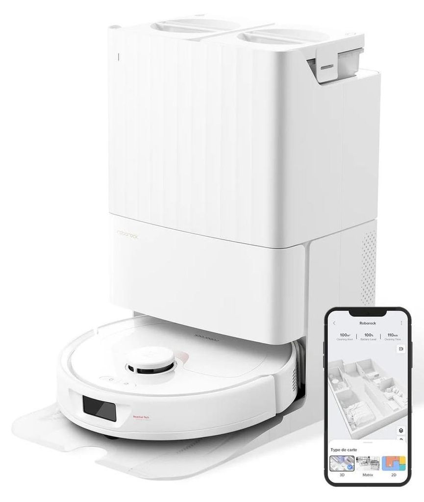 Roborock Q Revo Weiß Smarter Saug-Wisch-Roboter mit Produktbild 