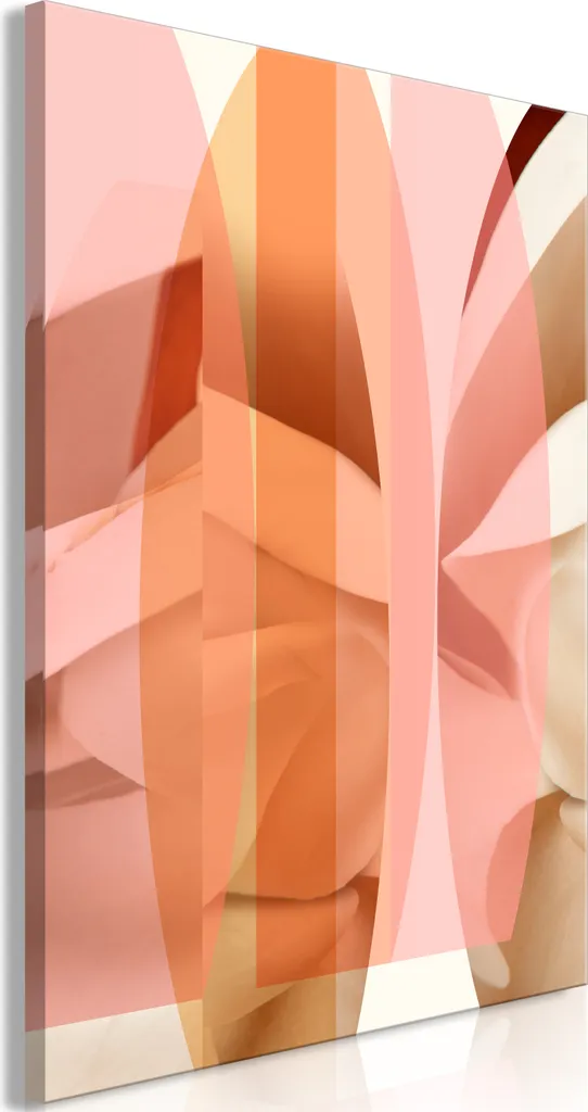 Quadro Fiori Astratti 80x120 per Soggiorno e Camera - In TNT Sicuro