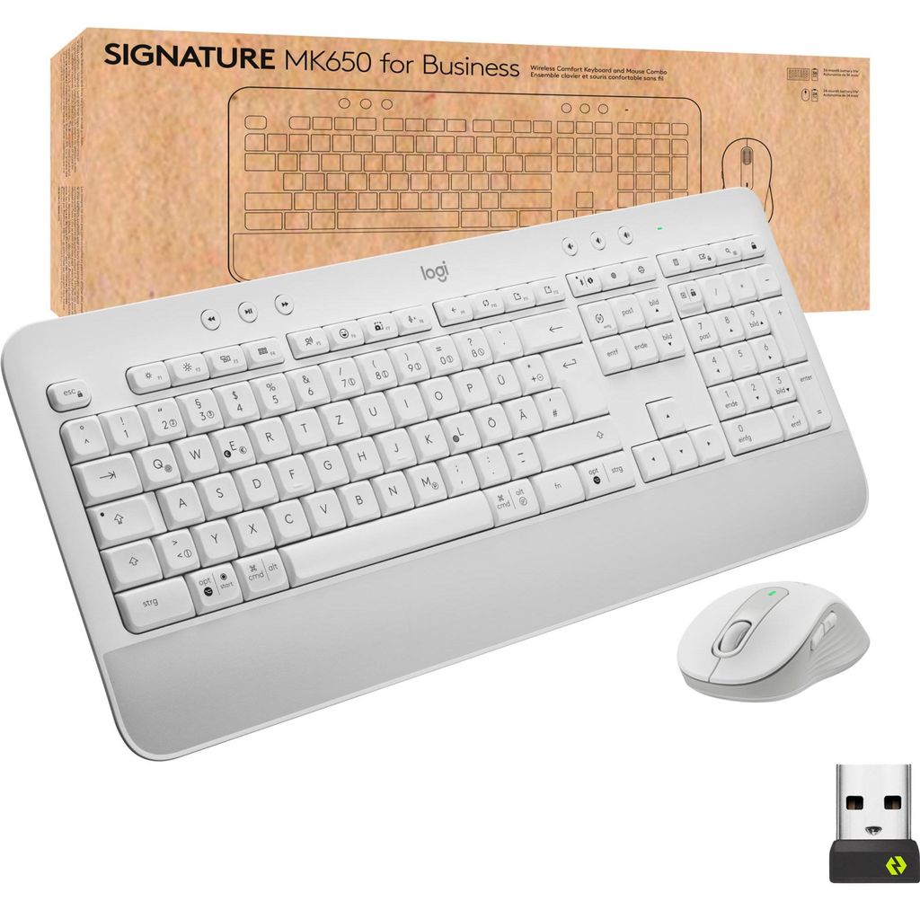Logitech Signature MK650 Combo for Business, Kabellos, Produktbild 