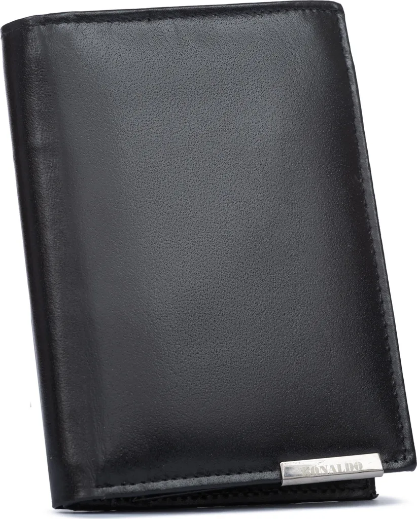 Portafoglio Ronaldo Tareec Nero in Pelle Premium - Eleganza Maschile