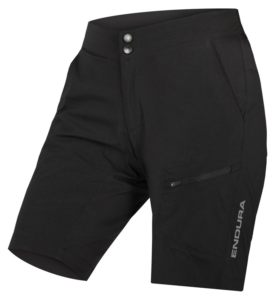 Endura Damen Hummvee Lite Short mit Liner Schwarz