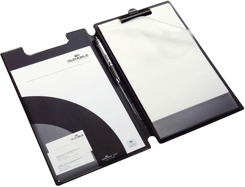 DURABLE Clipboard A4+ z 2 kieszeniami i uchwytem na Zdjęcie produktu 