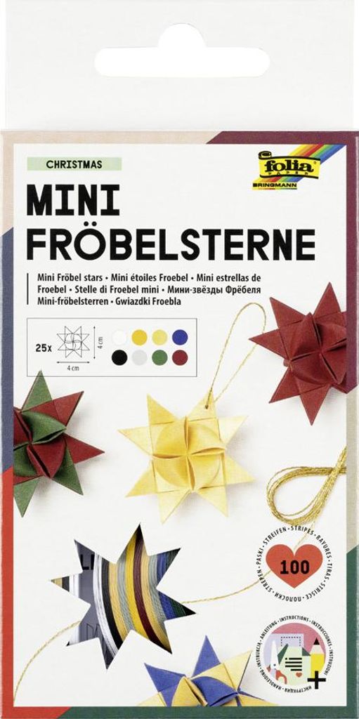 FOLIA 1296 Folia bandes de papier pour étoiles Fröbel - Image du produit 