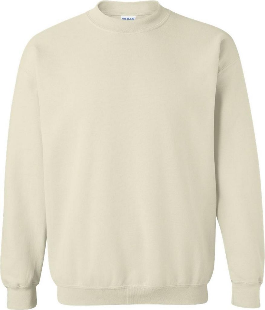 Gildan - Sweatshirt Rundhalsausschnitt für Herren/Damen Uni FK3052 (XXL) (Sand)