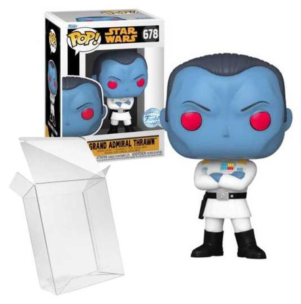 Funko Pop! Star Wars - Grand Admiral Thrawn #678 Exclusive Produktbild 
