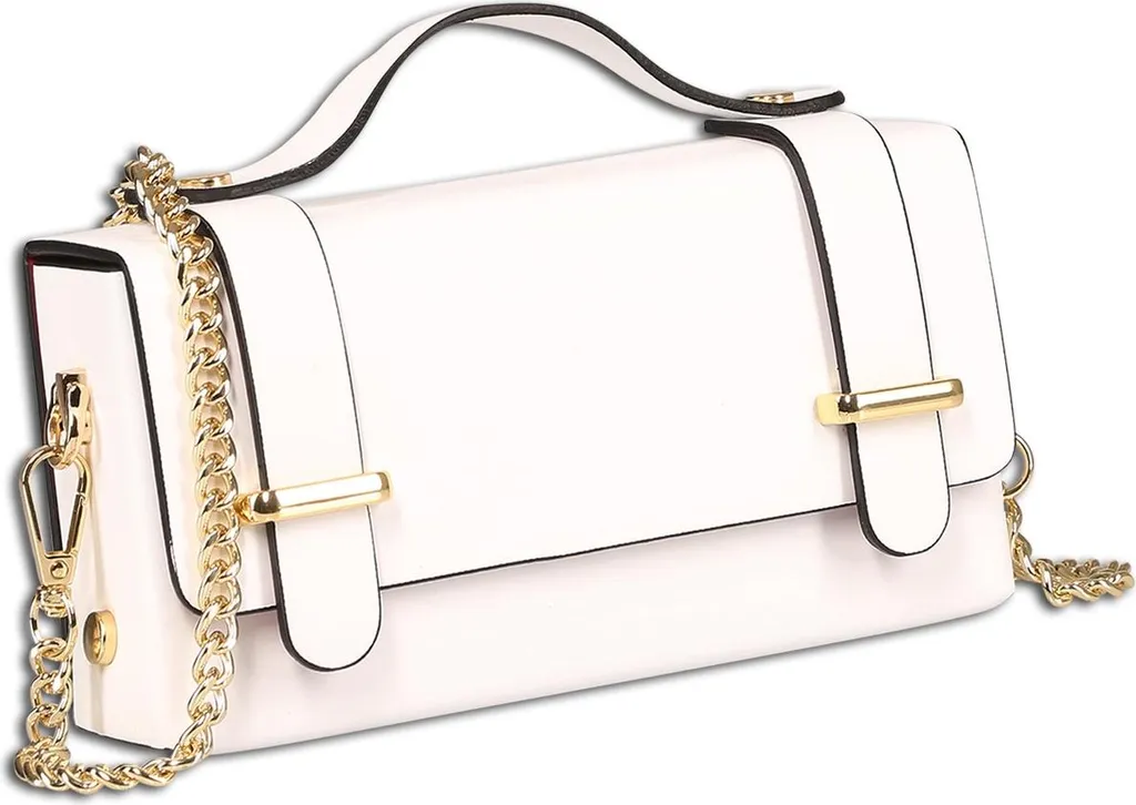 Borsa in Pelle Bianca Toscanto OTT841HW1 - Tradizione Toscana