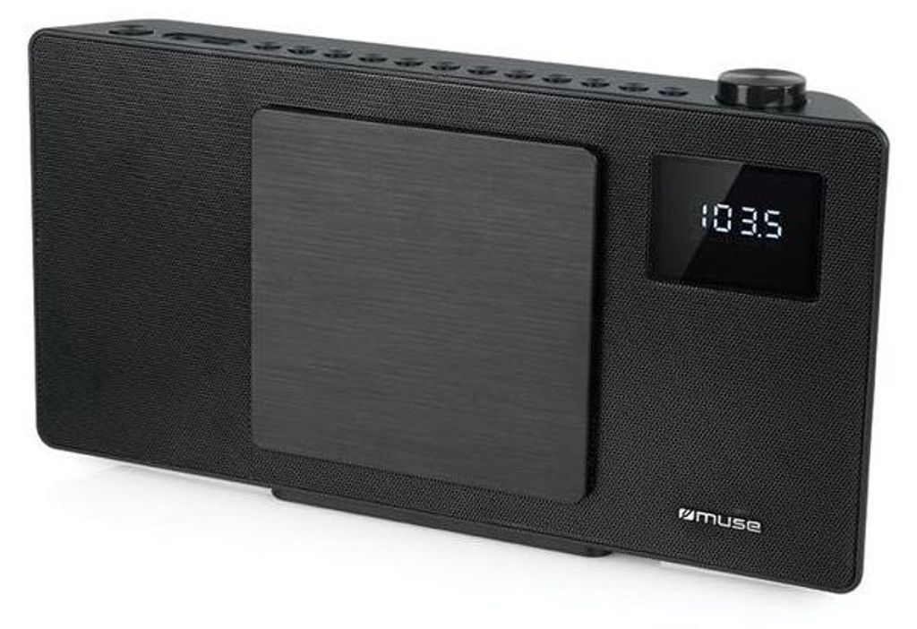 Micro-chaîne 40w noir avec bluetooth - Muse - M60BT - Image du produit 