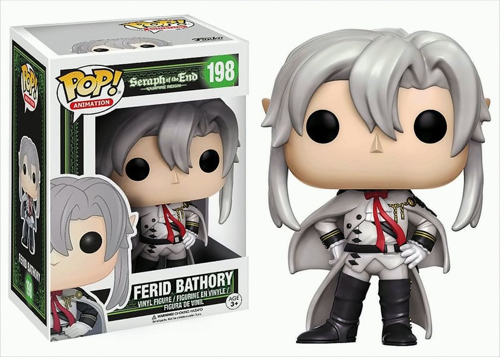 FUNKO POP CULTURE ANME SERAPH OF THE END FERID BATHORY VINYL-FIGUR NEU! Funko