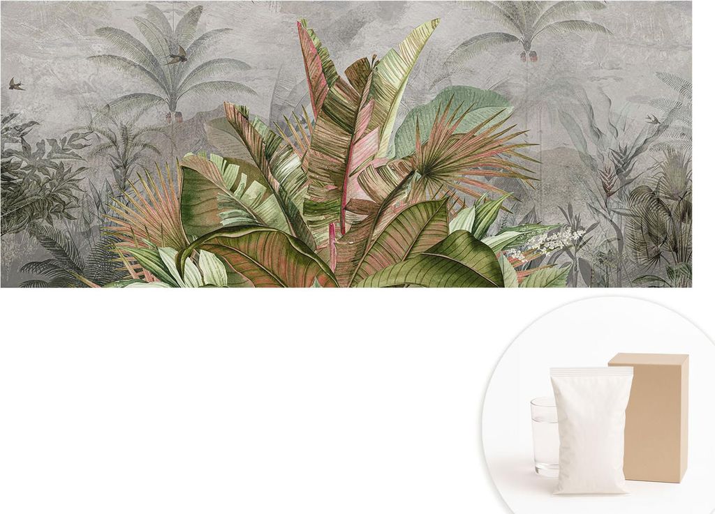Fototapete - Wandbilder für Wohnzimmer - 208x146 cm - Dekorative Wandfolie - Modernes Design für Wanddekoration - Tapeten für Innenräume - Exot...
