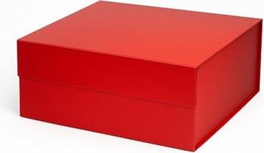 Magnetische Geschenkbox Rot 380 x 380 x 150 mm (Außenmaße) L