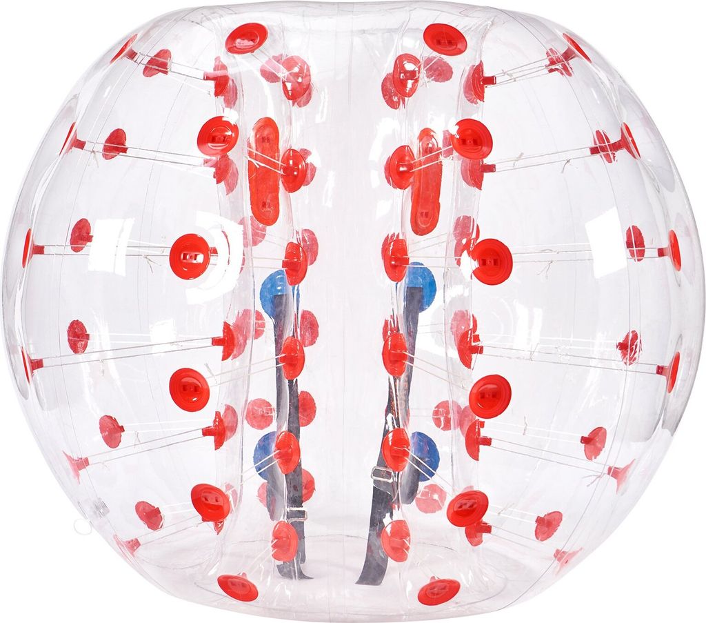 Aufblasbarer Bump Ball Bumper Stoßball 1 Stk. 1,5 m x 1,2 m, Menschlicher Kollisionsball, PVC-Körperblasen-Bounce-Ball für Outdoor-Aktivitäten,...