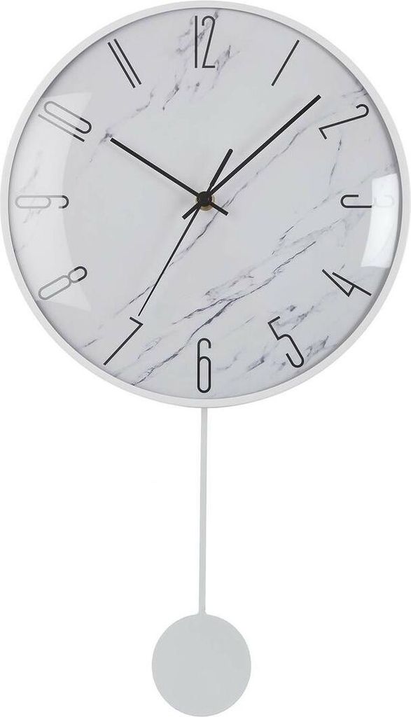 Versa Uhr de Wandpendel Metall Glas Holz MDF 4,5 x 56 x 29 cm - - Brand EAN: 8420327539571