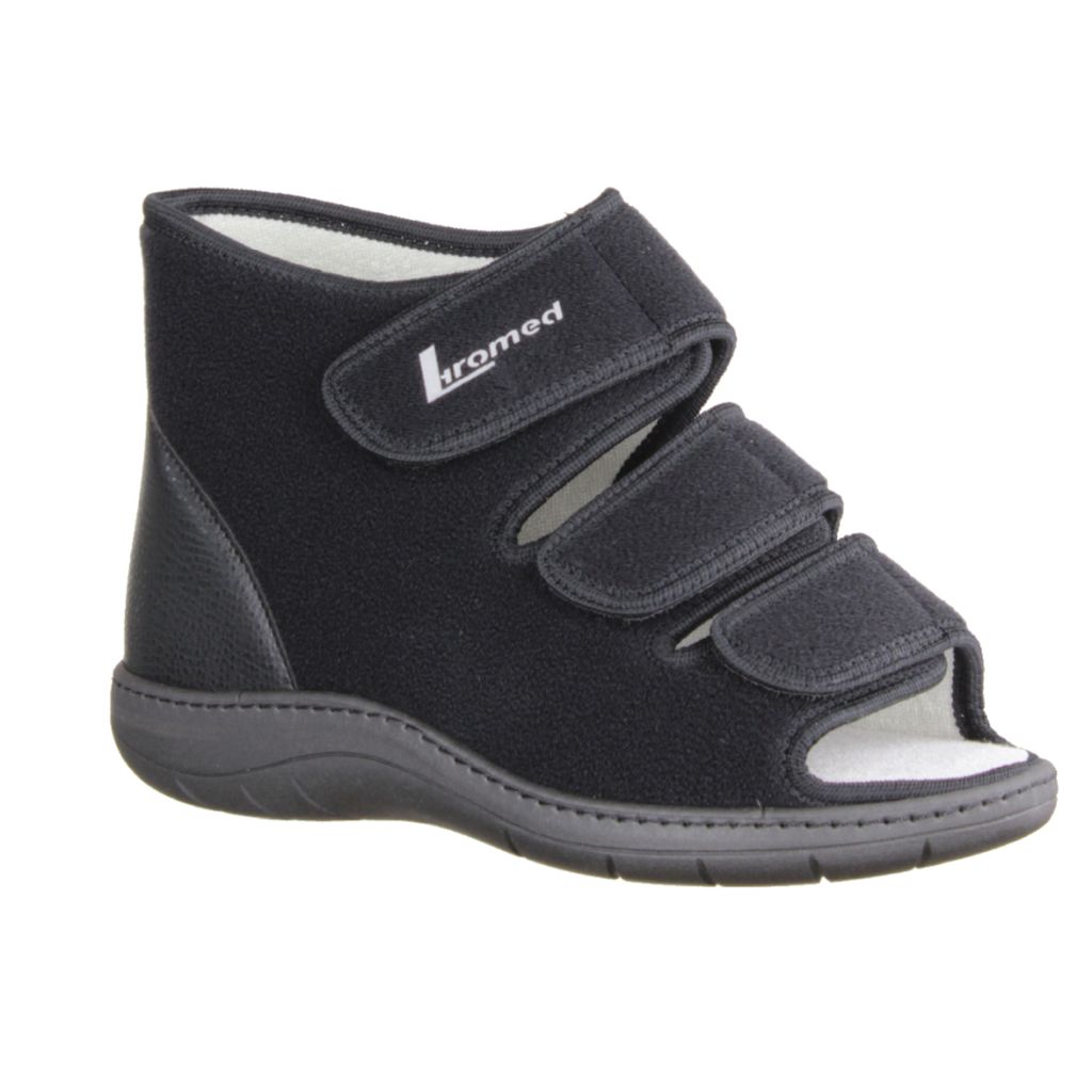 Medizinschuh Liromed 479-20Z1, Uni, Schwarz, Klettvelour, NEU - Herrenschuhe Prophylaxe Diabetiker, Schwarz