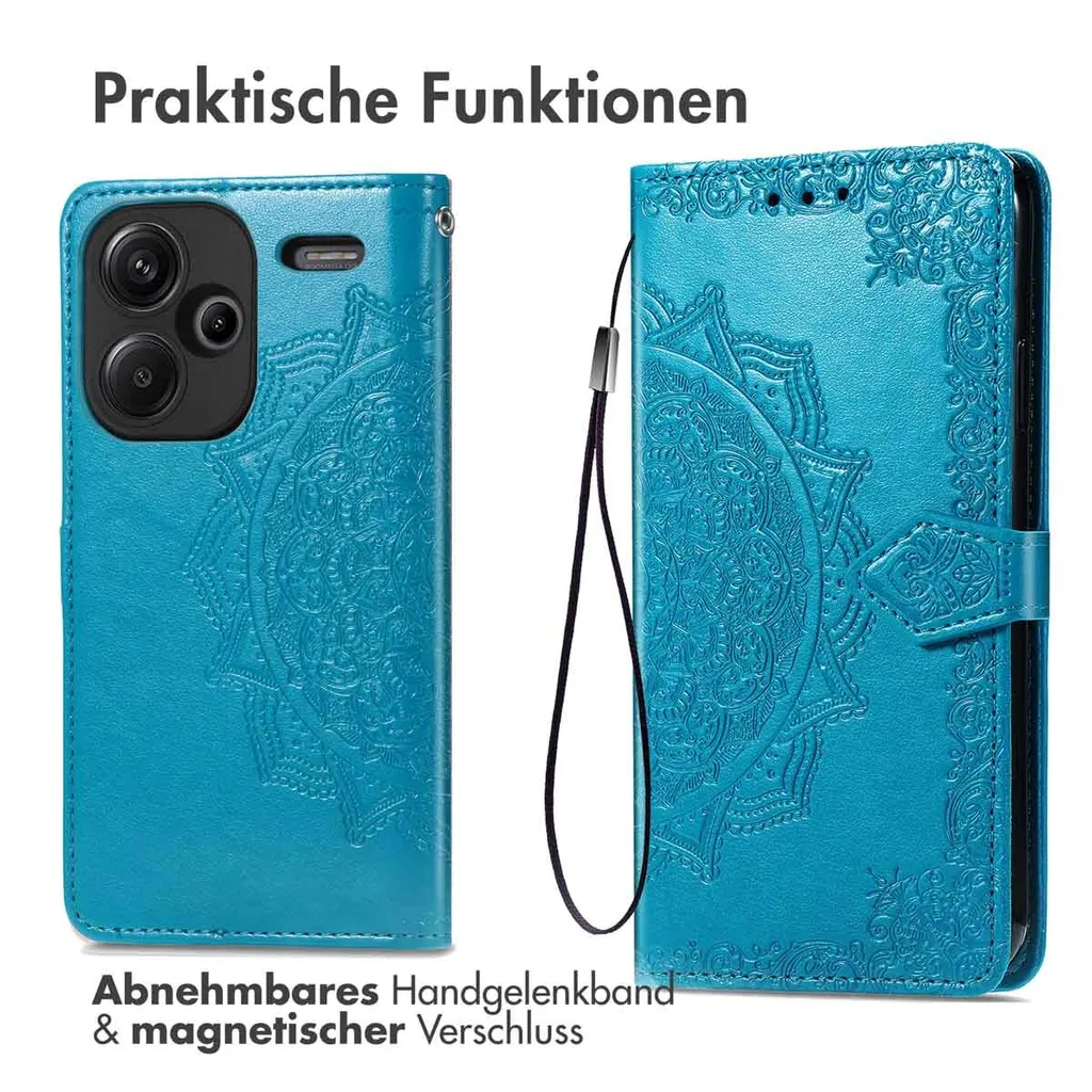Custodia A Portafoglio Con Chiusura Magnetica Per Xiaomi Redmi Note 13 Pro Plus White 14112023 01