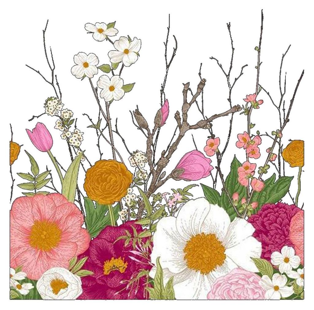 Fensteraufkleber mit Frühlingsblumenmotiv, doppelseitig, Aquarellblumen, wiederverwendbar, statisch statisch haftende PVC-Aufkleber für Fenster u...