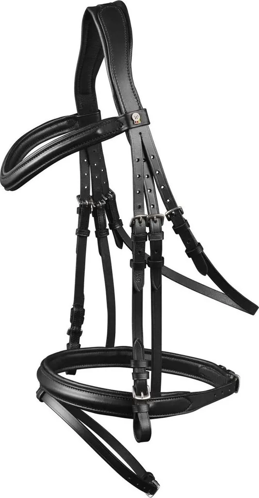 Bridon Waldhausen X-Line London en cuir de qualité supérieure - Cheval