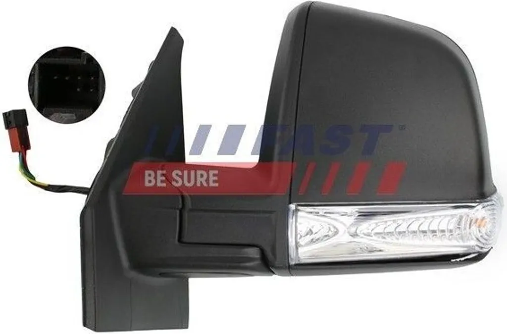 Rétroviseur FAST FT88348 robuste avec miroir OE 735497891 gauche
