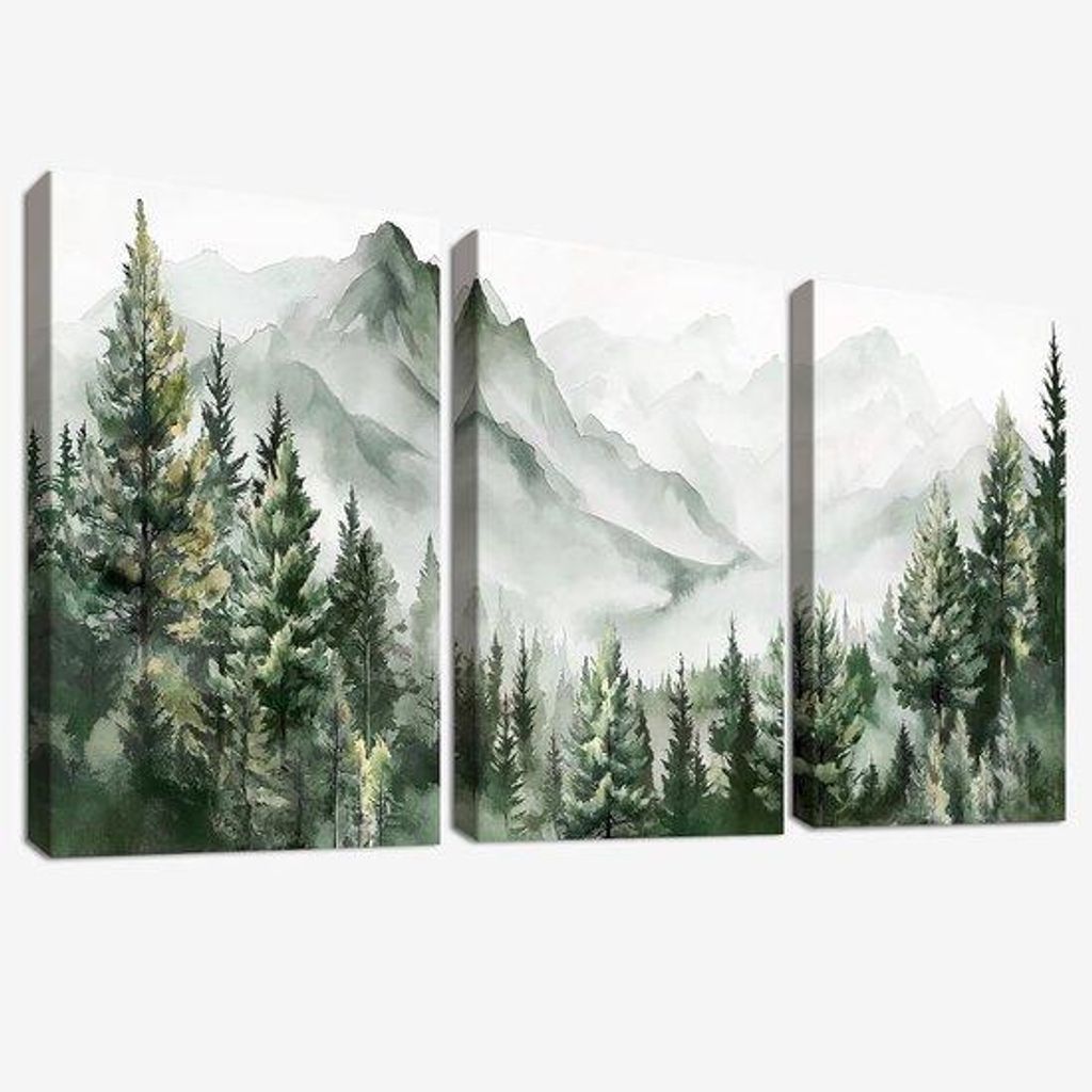 Moderne abstrakte Kunst Dekoration 3er Set 150x70cm