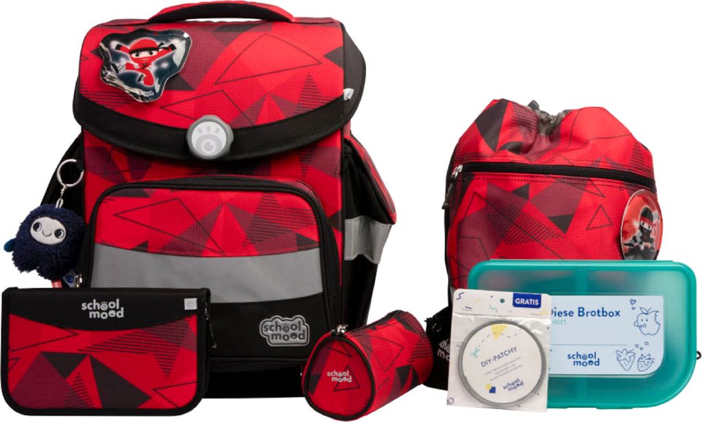 School Mood Timeless Pro Kai (Ninja), 7-pc. Sac d'école Image du produit 