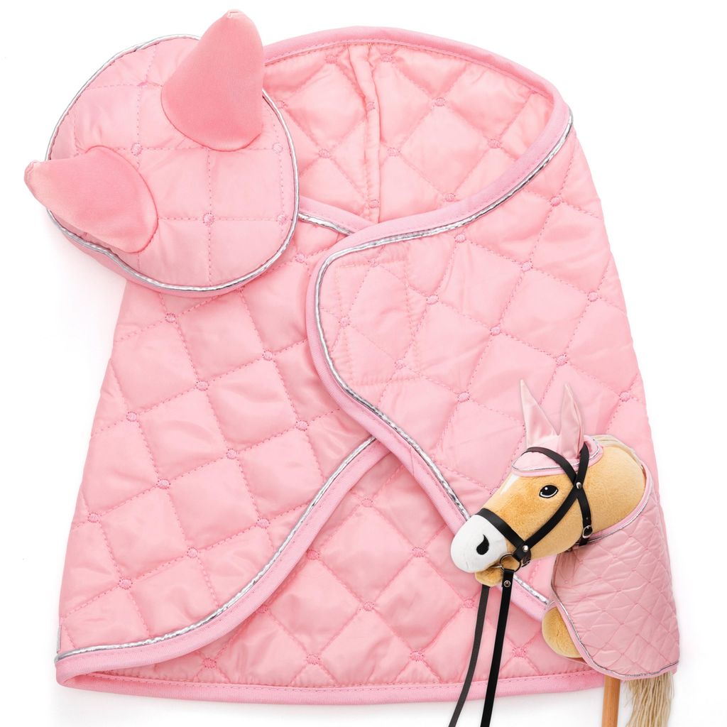Hoofly Hobby Horse Zubehör Set – Decke & Fliegenhaube in Produktbild 