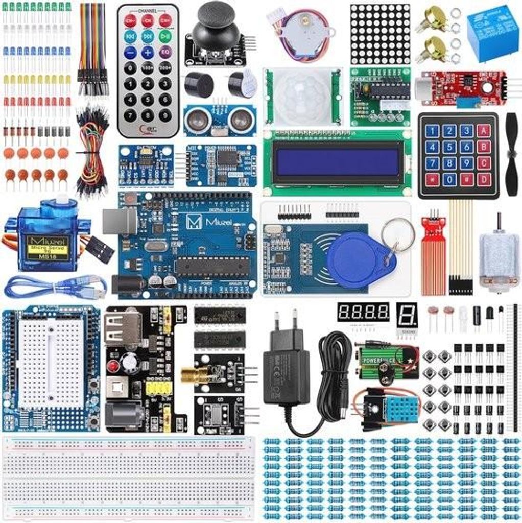Kit de démarrage Arduino complet avec 248 accessoires pour Image du produit 