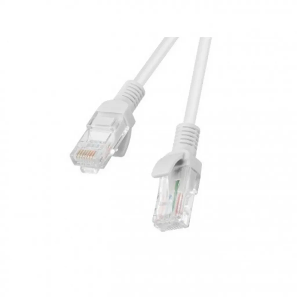 Lanberg Cat6 1m Grigio PCU6-20CC-0100-S | Cavo Ethernet per Smart Home