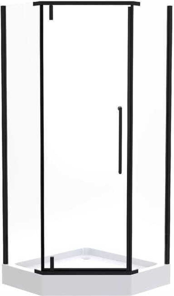 Cabina doccia angolare pentagonale 90x90x205cm Immagine del prodotto 
