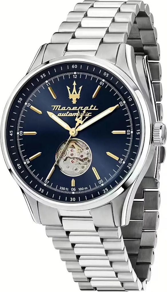 Maserati R8823124002 Herrenuhr Sorpasso Automatik 42mm 10ATM