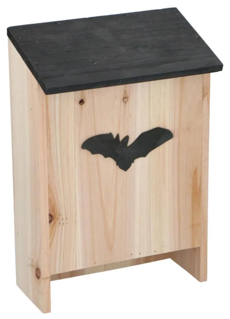 Nichoir pour chauves-souris Kinzo - Abri extérieur en bois - 33x22x12 cm