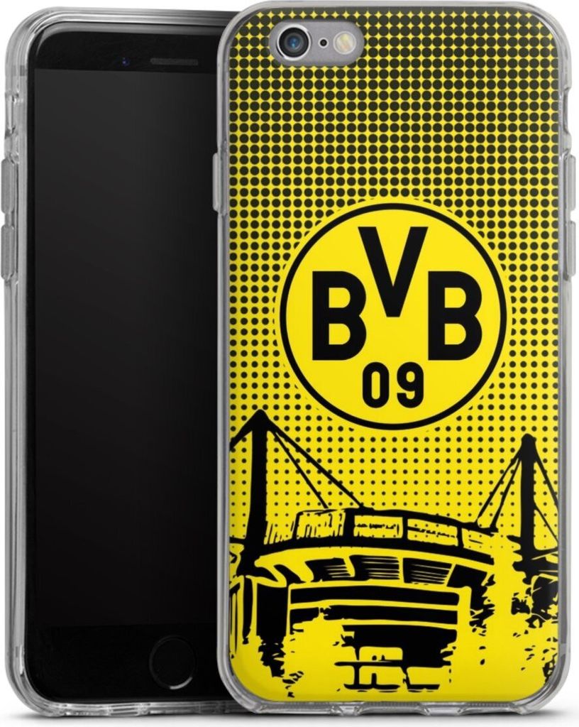 DeinDesign Handyhülle für Apple iPhone 6s Silikon Hülle Case Smartphone Schutzhülle BVB Borussia Dortmund Stadion