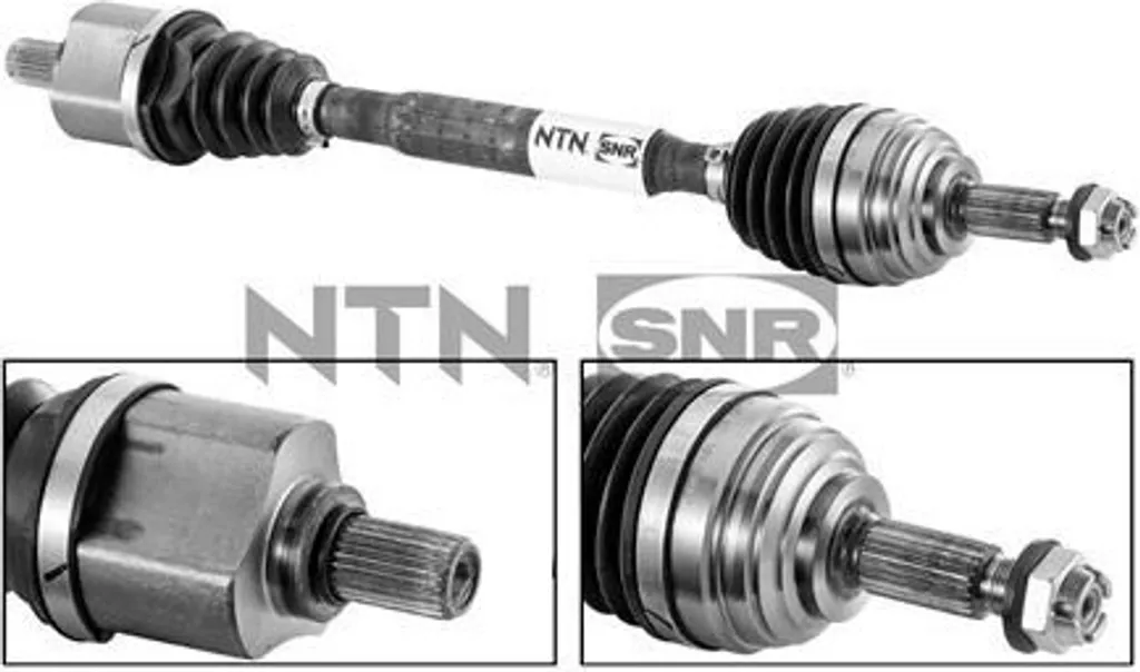 Arbre de transmission gauche SNR DK55.007 pour Clio 3 et Modus