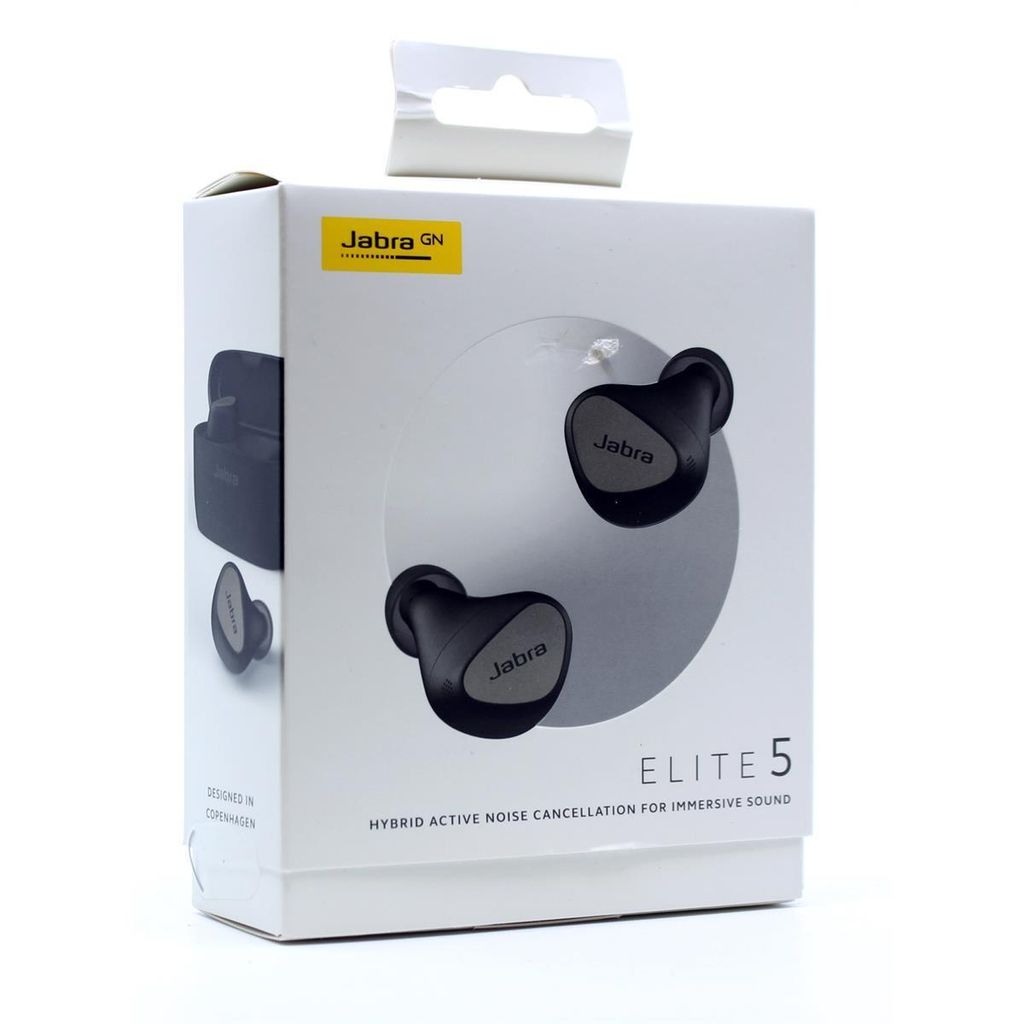 Jabra In-Ear-Bluetooth®-Kopfhörer Elite 5 mit ANC, Titanschwarz
