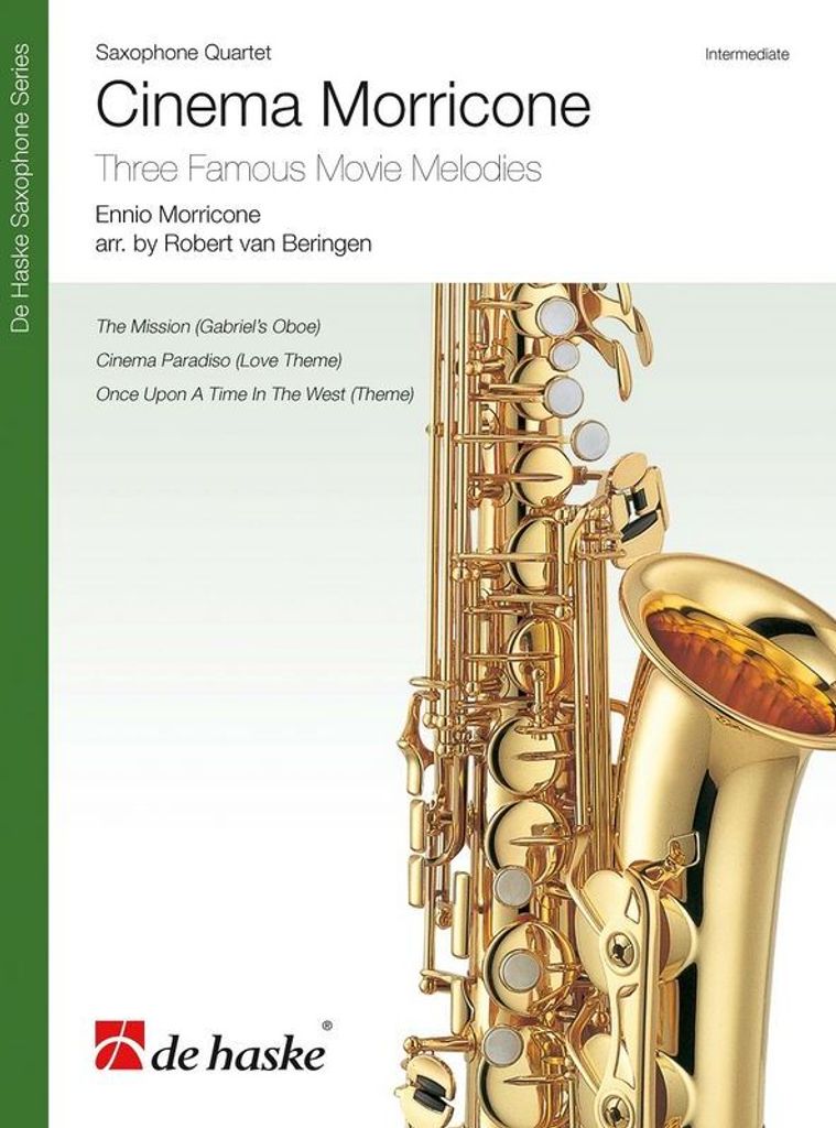 Cinema Morricone:für 4 Saxophone (SATBar)