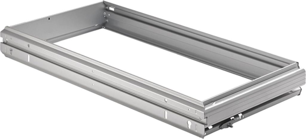 HETTICH Systema Top 2000 Hängeregistratur-Rahmen, 3 x A4+R, KB 1200 mm, Alu-F.
