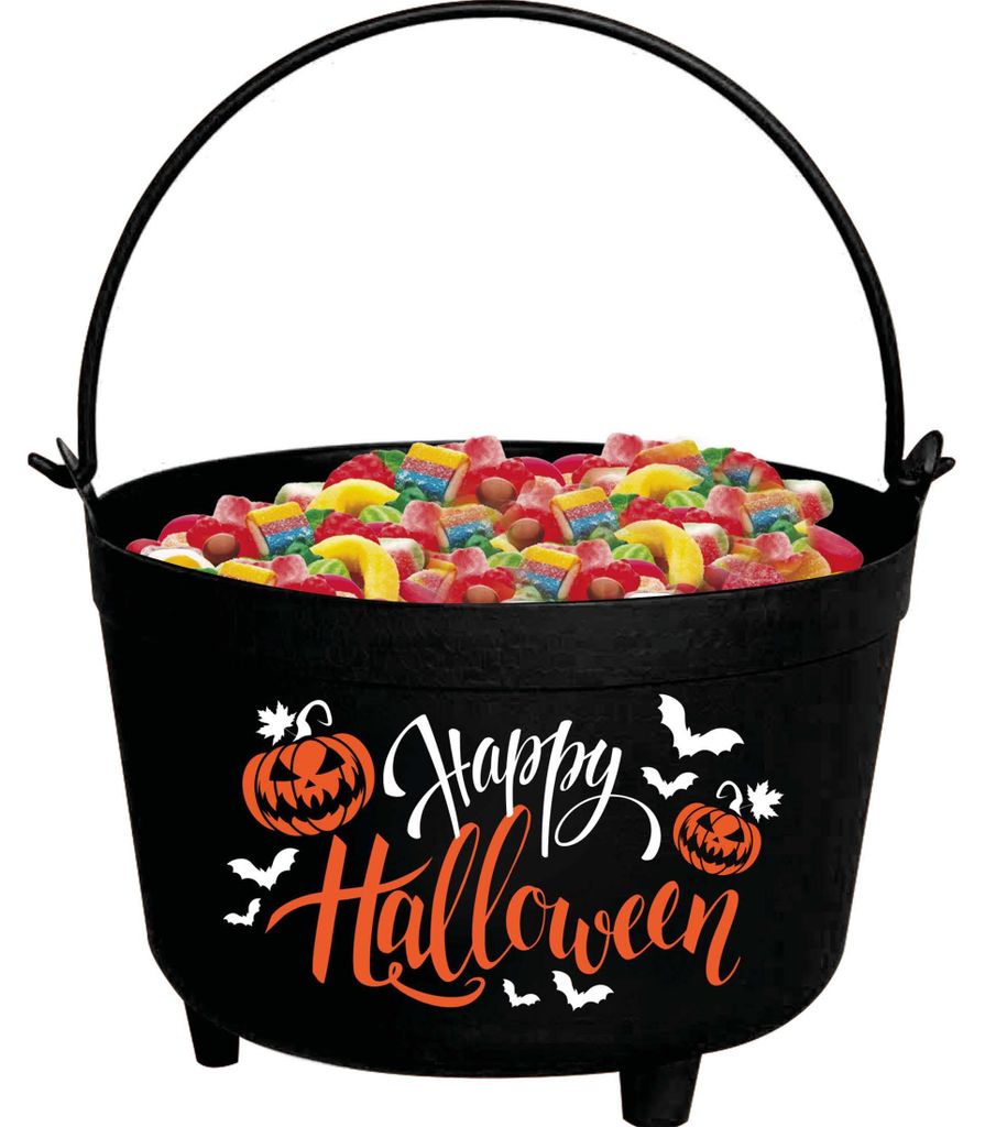 Guirca Frohes Halloween Kessel 24x23x15 Cm    One Size Produktbild 