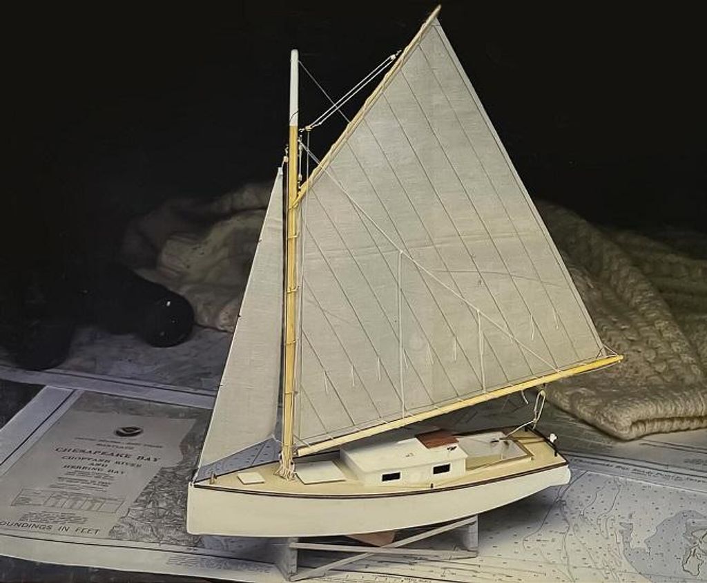 Model Expo MID965 - 1/32 Chesapeake Bay Flattie - Neu