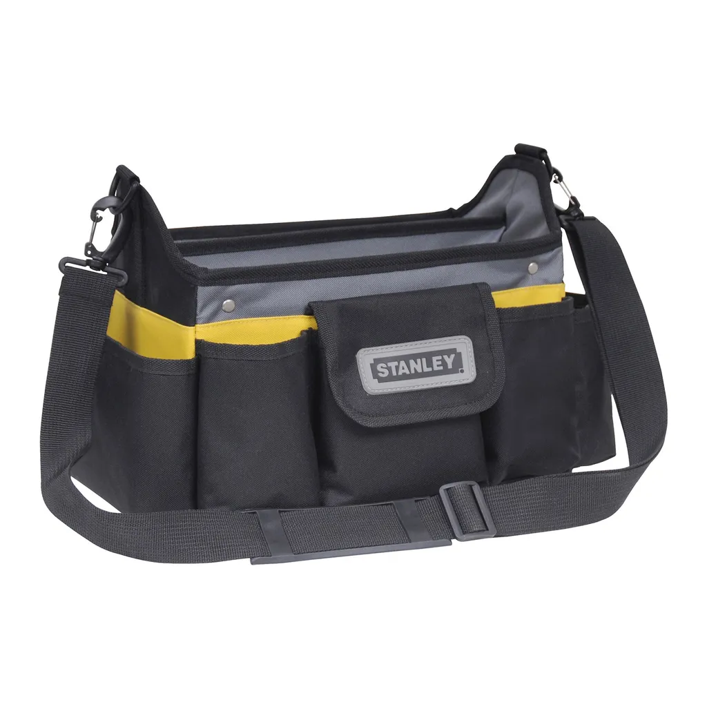 Sac porte-outils ouvert Stanley 31x20cm - Idéal chantiers et maintenance