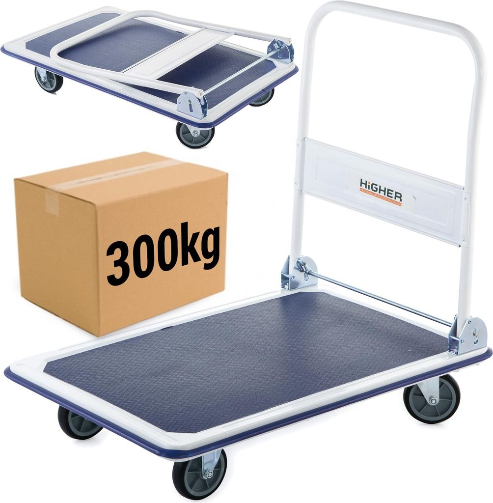 Transportwagen 90x60cm Metall 300kg klappbar