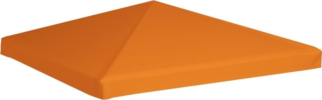 vidaXL Pavillondach 310 g/m² 3x3 m Arancione Immagine del prodotto 