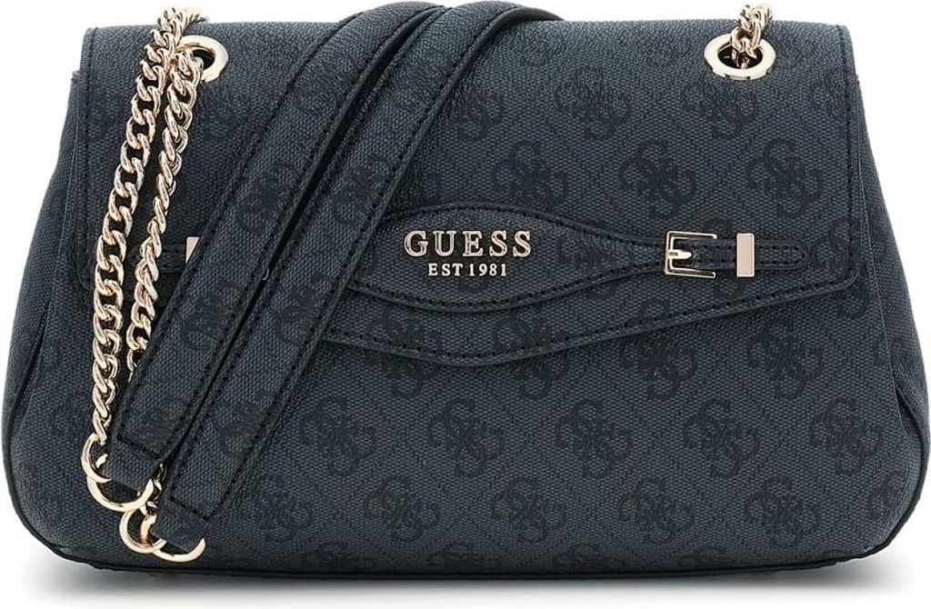 GUESS Schultertasche Katya Coal Logo : grau-11 Produktbild 