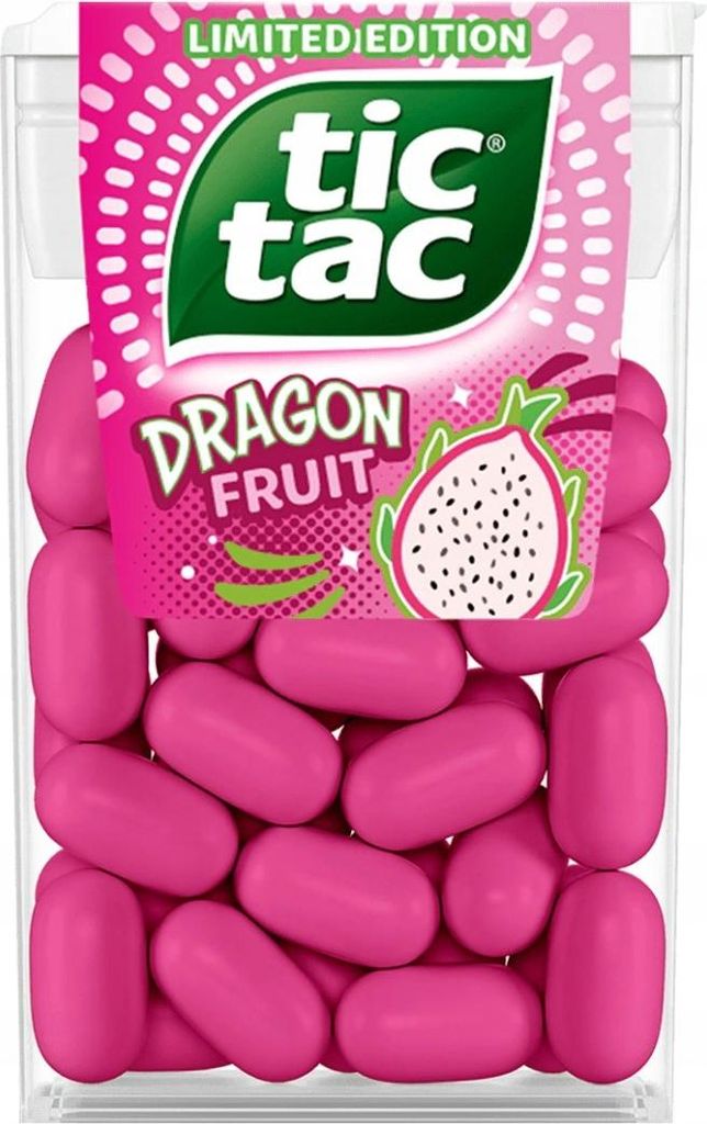 Tic Tac Dragon Fruit - Drażetki 54 g Zdjęcie produktu 