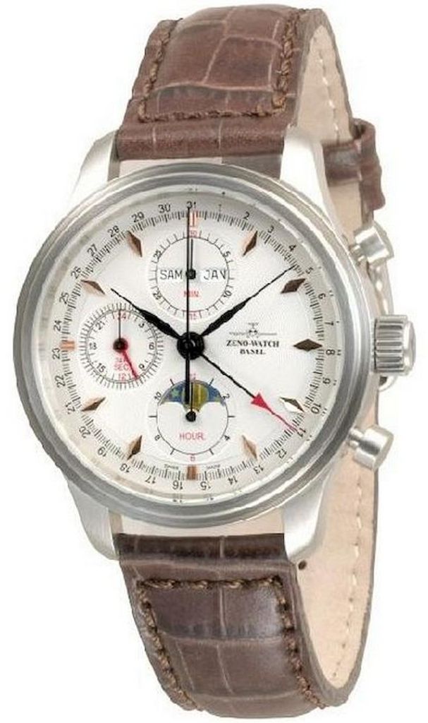 Zeno-Watch - Armbanduhr - Herren - NC Retro Chrono Fullcalendar 9557VKL-g2-N1