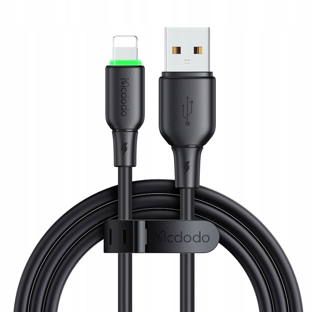 MCDODO Ladegerät USB Blitz Schnelles Ladekabel für iPhone, Produktbild 